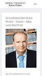 Mobile Screenshot of anwalt-soest.de